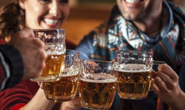 Apparently, drinking alcohol can slow down your ageing process