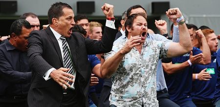 VIDEO: Jonah Lomu’s former teammates perform spine-tingling Haka at his funeral service