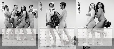 PICS: UCD students get naked for charity calendar