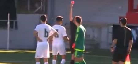 VIDEO: Zinedine Zidane’s son Luca was sent-off for violent conduct with his head over the weekend