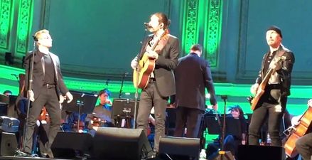 VIDEO: Hozier joins U2 to sing When Love Comes to Town on stage in New York