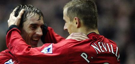 TWEETS: Phil Neville was the brunt of the joke as brother Gary takes control at Valencia