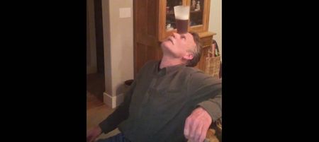 VIDEO: Can you drink a pint like this man? It’s almost impossible