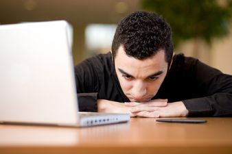 PIC: Gang of fellas in University of Limerick library take exam procrastination to a whole new level