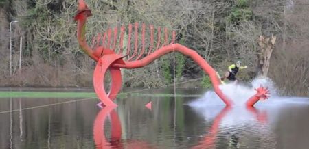 VIDEO: Storm Desmond didn’t stop this man from taking risks on his wakeboard in Cork