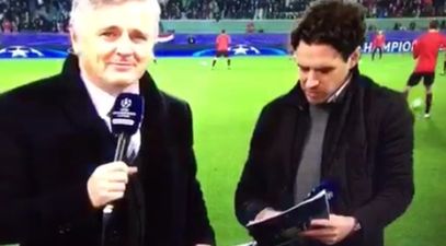 VIDEO: Owen Hargreaves caught criticising Louis Van Gaal’s team selection live on TV