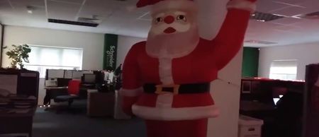 VIDEO: This office in Galway must be the most Christmassy office in Ireland right now