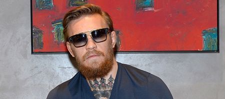 PIC: Irish fans in Las Vegas have an excellent Father Ted themed flag supporting Conor McGregor