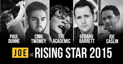 The winner of the JOE Rising Star of 2015 is…