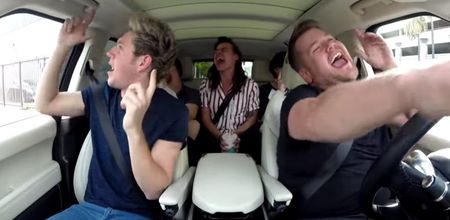 VIDEO: James Corden does Carpool Karaoke with One Direction and it’s brilliant