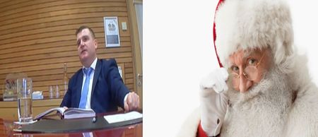 Councillor John O’Donnell to appear as Santa in a Coca Cola truck in his home village this weekend (Report)