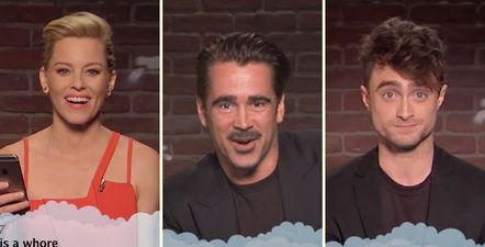 VIDEO: Colin Farrell, Daniel Radcliffe and more read Mean Tweets on Jimmy Kimmel