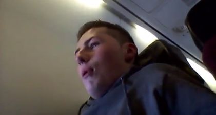 VIDEO: You haven’t seen funny fear quite like this Irish man flying on a plane for the first time