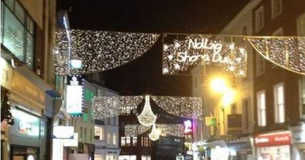 PIC: Dublin was absolutely wedged with Christmas shoppers this afternoon