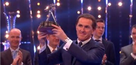 PIC: AP McCoy got a wonderful standing ovation after winning the lifetime achievement award at the SPOTY