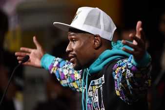 PIC: Floyd Mayweather has taken the bragging stakes up another notch with this ridiculous snap