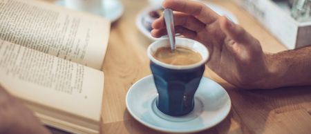 PIC: A coffee shop in Greece is taking in abandoned dogs at night