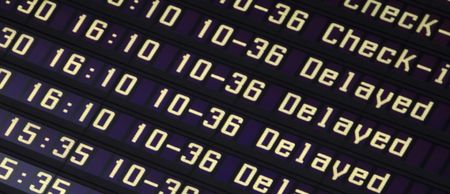 A flight to Dublin got delayed so all of the passengers went for beer, ice-cream and a Christmas sing-song