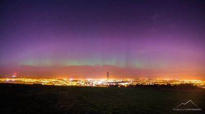 VIDEO: A stunning timelapse of the Northern Lights over Derry