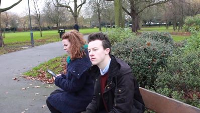 VIDEO: Irishman films a Shawshank-style letter home from London