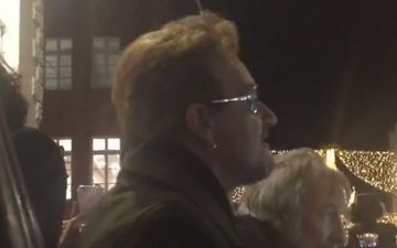 WATCH: Bono, Hozier and Glen Hansard are busking on Grafton Street