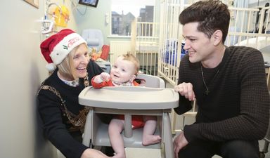 PICS: Temple Street Children’s Hospital had some special Christmas visitors yesterday