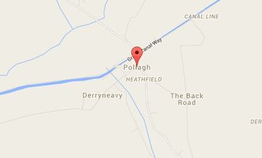 A man has died after his car entered flood waters in County Offaly