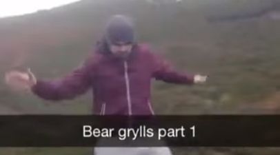 VIDEO: This Irishman’s Bear Grylls Snapchat story is very funny