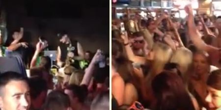 VIDEO: The Tea Gardens in Sydney was hopping for the Irish New Year’s Eve countdown