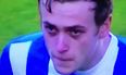 VIDEO: Manchester United loanee James Wilson getting sick before Brighton’s game today
