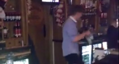 VIDEO: A dancing member of staff from this Meath bar has plenty of admirers