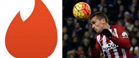 PIC: Spanish football journalist is caught using Tinder rather than working