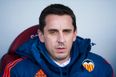 Gary Neville takes a cheeky dig at his managerial record at Valencia