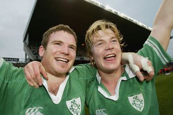 PIC: Brian O’Driscoll expertly trolled Gordon D’Arcy after a punter sent them both a picture