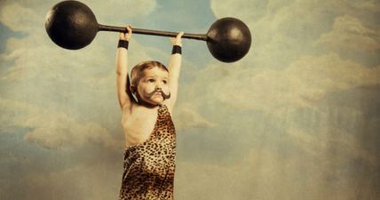 PIC: This 3-year-old Australian kid with a six pack is in better shape than all of us