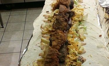 VIDEO: Aaron’s Takeaway in Tipperary has made a 4-foot wrap and it looks unbelievable