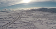 VIDEO: The snow-covered Wicklow Mountains looked absolutely beautiful today