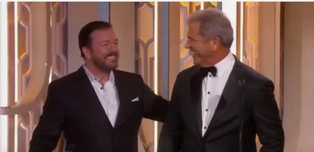 VIDEO: Ricky Gervais burns Mel Gibson, Ben Affleck & most of Hollywood in his brilliant best