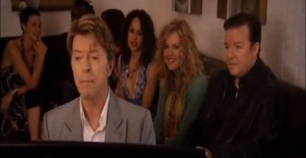 VIDEO: It has been a rollercoaster 24 hours for Ricky Gervais, who laments a lost hero