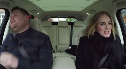 VIDEO: James Corden does Carpool Karaoke with Adele