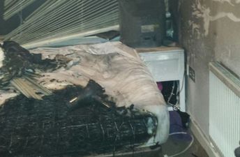 PICS: Dublin Fire Brigade show why you should never charge your phone on a bed
