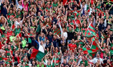PIC: This Mayo-themed car stood out a mile in the middle of London ahead of GAA match