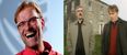 PIC: Everyone is comparing this Liverpool fan’s Jürgen Klopp banner to a famous Father Ted painting