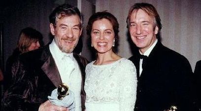 PIC: Sir Ian McKellen has posted a beautiful tribute to Alan Rickman