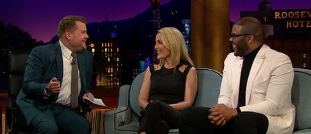 VIDEO: James Corden proves that The X-Files theme tune makes every situation scary