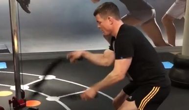 VIDEO: Brian O’Driscoll shows that he’s still got it after posting a clip of his gym workout