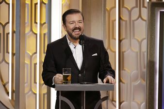 PICS: Ricky Gervais has come out swinging in the defence of his recent behaviour