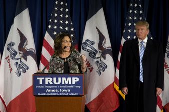 PIC: This newspaper headline perfectly sums up Sarah Palin’s backing of Donald Trump