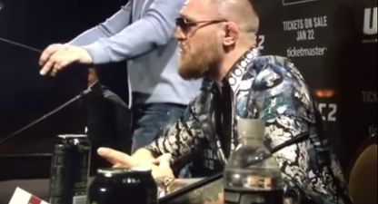 VIDEO: There has been some debate whether Conor McGregor used a racial slur against Rafael dos Anjos