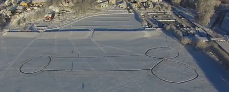 PIC: Swedish people are being trolled by a gigantic snow penis